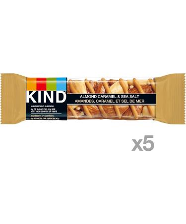 KIND Bars Nuts Sea Salt & Dark Chocolate Gluten Free Low Sugar 40 Grams 12 Count & Fruit & Nut Caramel Almond Sea Salt Gluten Free Low Sugar 1.4 Ounce 5 Count - Buy Online on SooperMarket.com