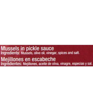 Mussels in Escabeche - Spanish Delicacy (12-16 Pieces) - Buy Online on SooperMarket.com