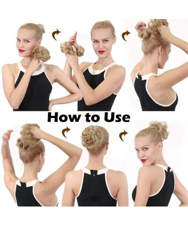 XXL Dark Black Hairpiece Extensions Bun - Updos & Hair Ties for Women | 45g High-Quality Hair Extensions - Buy Online on SooperMarket.com