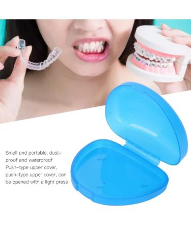 4PC Orthodontic Storage Case - Portable Denture Holder Box for Travel & Home | Oral Protection Container - Buy Online on SooperMarket.com