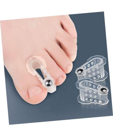 FOMIYES Magnetic Toe Splint Set - 4 Pairs | Bunion Correctors & Toe Spreaders for Foot Stretcher | Nail Clipper & Separator Tool for Toe Alignment - Buy Online on SooperMarket.com