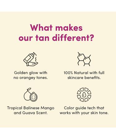 Coco & Eve Bali Bae Self Tan Set (Medium) | Natural Sunless Tanning Mousse with Bronzer Applicator Kit - Buy Online on SooperMarket.com