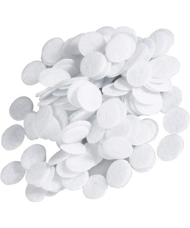 100pcs Round Blackhead Removal Cotton Filters - Optimal Beauty & Skincare Pads (20mm - Buy Online on SooperMarket.com