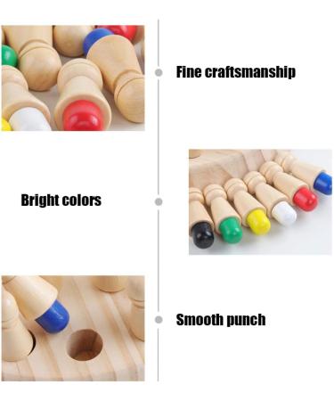 Memory Matchstick Chess Toy Strengthen Parent Child Relationship Easy To Learn Parent Child Interaction Toy for Parents Kindergarten Home Kids - Buy Online on SooperMarket.com