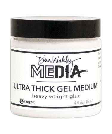 Ranger Medium 4 oz Dina Wakley Media Ultra Thick Gel, Multicolor