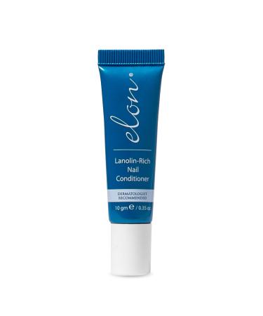 Elon Lanolin-Rich Nail Conditioner, Strengthens Nails & Protects Cuticles, Recommended by Dermatologists & Podiatrists (10g tube) 0.35 Ounce (Pack of 1)