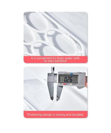 YAJEXUN Breast Milk Storage Container - Stackable Waterproof & Sealed Organizer Box for Refrigeration | Ideal Medium Size for Easy Breast Milk Storage - Buy Online on SooperMarket.com