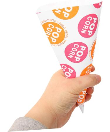 Didiseaon 200 Pcs Popcorn Bag Snack Bags for Kids Clear Treat Bags Snack Food Gifts Goodie Bag Favors Cookies Bags Party Mini Gift Bag Candy Treat Bag Mini Bag Packing Bag Paper Cone Child - Buy Online on SooperMarket.com