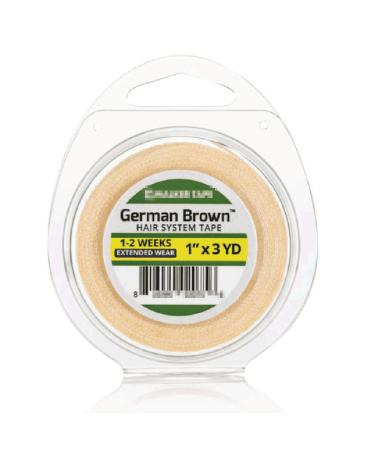 3yards German Brown double side tape wig toupee tape hair tape (1inchx3yards)