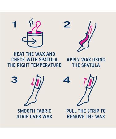 Veet Essential Oils & Floral Vanilla Microwave Waxing Kit 250ml - Pack of 1 - Buy Online on SooperMarket.com