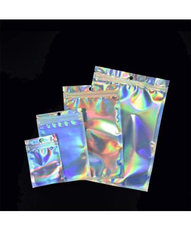 100PCS Ziplock For Party Foil Resealable Food Aluminum Bags Pouch Storage Kitchen Dining & Bar Bathroom Cleaning Wipes (Multicolor One Size) Multicolor One Size - Buy Online on SooperMarket.com