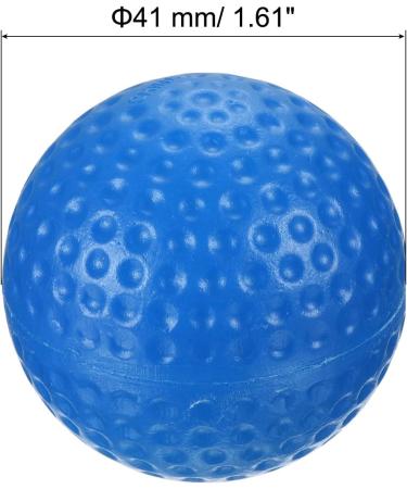 Patikil Hollow Golf Practice Balls Set with Mesh Bag - Blue | Indoor Training for Golf & Tennis - Buy Online on SooperMarket.com