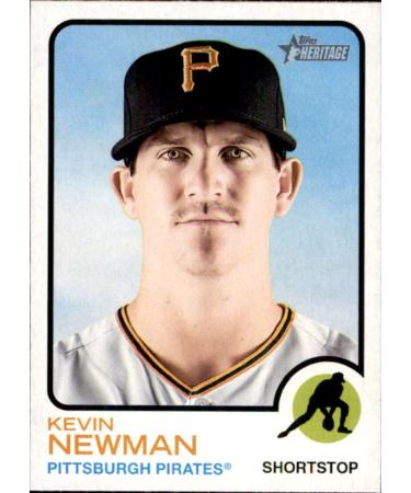 2022 Topps Heritage #25 Kevin Newman Pittsburgh Pirates NM-MT MLB Baseball