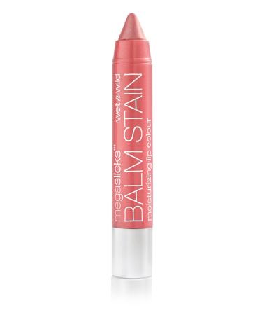 Wnw Balm Stain 128 Pinky Size .106o Wet Wild Mega Slick Balm Stain Pinky Promise 128 .106oz