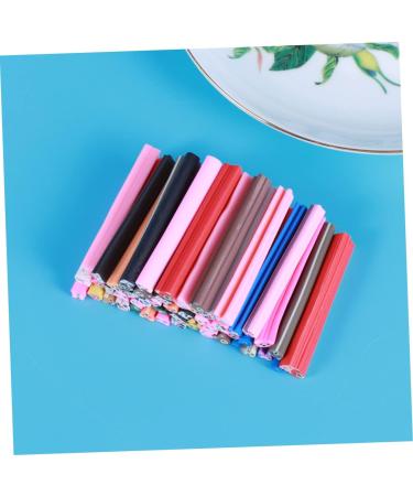 Healeved 50pcs Nail Art Stickers DIY Nail Art Fingertip Nail Rings Sticks Scrapbooks Nailart Manicure Nails Stickers Customizable Spray Talcum Scrapbook Book Decorate 3D Polymer Clay medium As Shown - Buy Online on SooperMarket.com