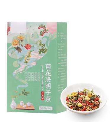 Atyhao Herbal Tea 20 Counts Chrysanthemum Cassia Seed Tea Combination Floral Tea Health Tea Pure Natural 120g