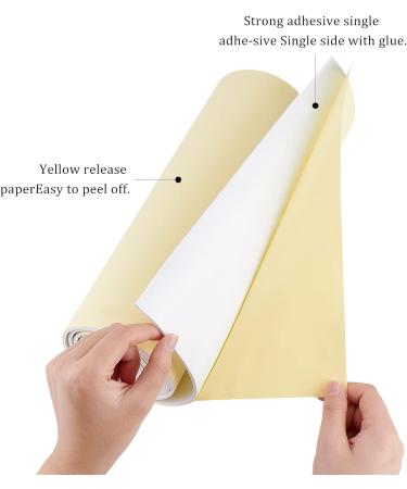 Benecreat 78.7x12 inch White Self-Adhesive EVA Foam Roll - Ideal for Scrapbooking, Crafts, Cosplay & Furniture - 3mm Thick - Buy Online on SooperMarket.com