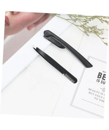 Buy Hemoton 8 Sets Eyebrow Razor Shaver Tweezers & Trimmer - International Shipping Available - Buy Online on SooperMarket.com