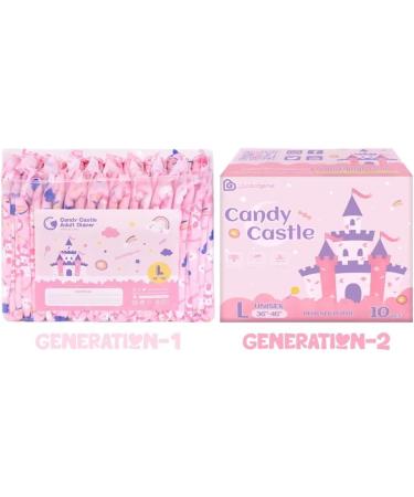 Buy Landofgenie Printed Adult Diapers - Overnight Comfort | Big Size (36-46) | 10 Pieces - Buy Online on SooperMarket.com