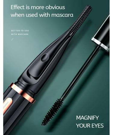 Heated Eyelash Curler Clip - USB Infrared Electric Makeup Tool for Perfect Curls - Buy Online on SooperMarket.com