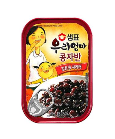 Sempio Braised Black Beans in Soy Sauce 70g