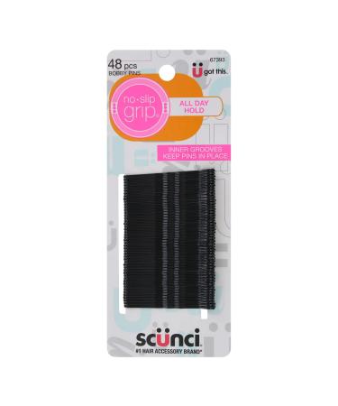 Scunci Ns Black Bobby Pin Size 1ct