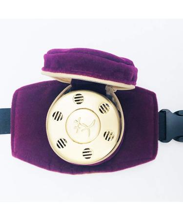 Milisten Portable Burner 1 Set Metal Bracket Metal Stand Moxibustion Box Portable Moxa Box Metal Brackets Single Box With Purple Cover - Buy Online on SooperMarket.com