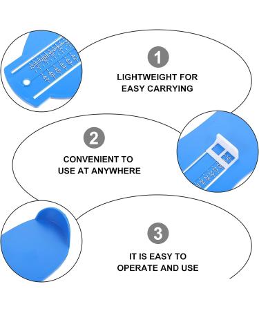 GANAZONO Boys Tools Shoe Sizer | Foot Measurement Device for Kids & Adults | Buy Shoes Online in Blue - Buy Online on SooperMarket.com
