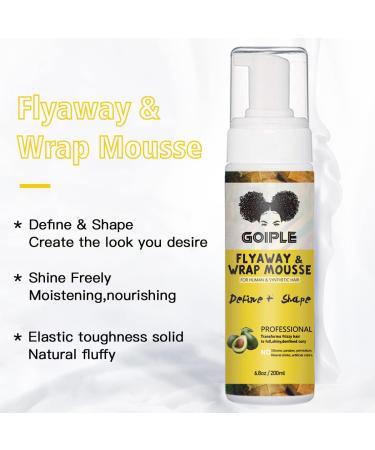 Curly Hair Mousse for Wigs & Extensions - Strong Hold Hair Adhesive - Buy Online on SooperMarket.com