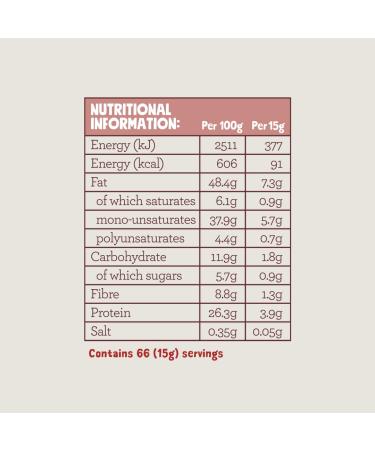 PIP & NUT Knuspringe Peanut Butter 1kg | No Palm Oil No Added Sugar Vegan Natural Hi-Oleic Peanuts - International Shipping Available - Buy Online on SooperMarket.com