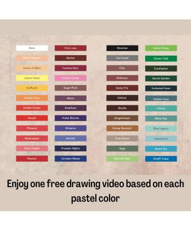 48-Piece Soft Oil Pastels Set - Professional Art Supplies for Drawing - Non-Toxic Classroom Set for Kids - Creamy Texture - Ideal for Artists - Buy Online on SooperMarket.com