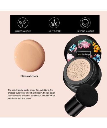 Mushroom Head Air Cushion BB Cream - Lasting Nude Makeup Concealer for Even Skin Tone - Buy Online on SooperMarket.com
