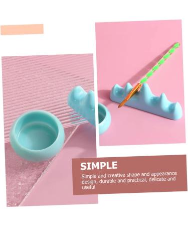 minkissy 5 Sets Nail Art Brush Cup Manicure Bowl Chinese Bask Cups Make up Pen Holder Plastic - Buy Online on SooperMarket.com