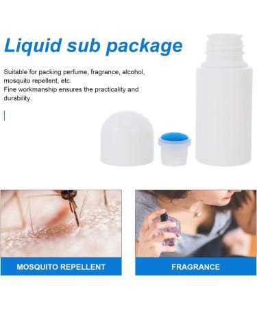 Mobestech 8Pcs Deodorant Bottles Sponge Head Applicator Liquid Bottles Refillable Sub Bottles Sponge Liniment Bottles Cosmetic Travel Lotion Storage Container 50ml (Color Random) - Buy Online on SooperMarket.com