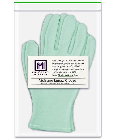 Malcolm's Miracle Moisturizing Gloves - Men's XL - Made in USA - Green - XLarge Size - Buy Online on SooperMarket.com