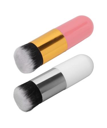 Portable Makeup Foundation Brush | Comfortable Travel Cosmetic Brush for Flawless Skin - Buy Online on SooperMarket.com