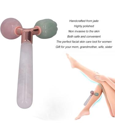 Ball Face Massager Jade Spot Kneading Action Face Sculpting Face Massager Roller Skin Tightening for Body - Buy Online on SooperMarket.com