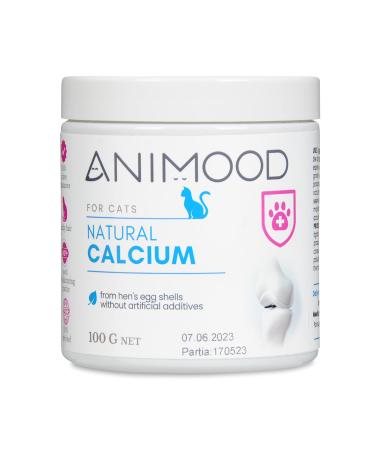 ANIMOOD - Natural Calcium - Calcium for cats cat vitamins