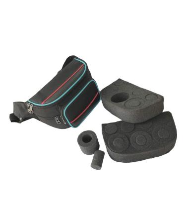 Telescope Eyepiece Waist Bag Holder Carrier Case Nylon Surface Sponge Inside Portable for Celestron 1.25" Omni TMB Universal