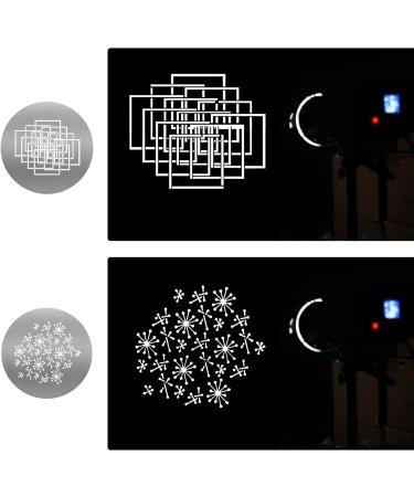 Soonpho 12-Pack Round GOBO Kit - Metal Plates with Various Patterns for Godox SA/VSA Spotlight and Soonpho OT1 Pro II III Optical Snoot - Buy Online on SooperMarket.com