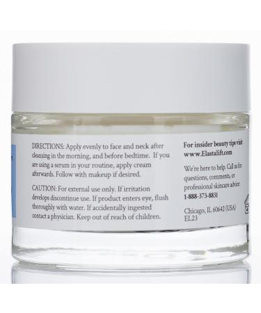 Elastalift Hyaluronic Acid & Vitamin C Face Cream - Anti-Aging Moisturizer for Women & Men | Hydrating & Plumping Lotion for Dry Skin, Wrinkles, Fine Lines | 2 Fl Oz - Buy Online on SooperMarket.com