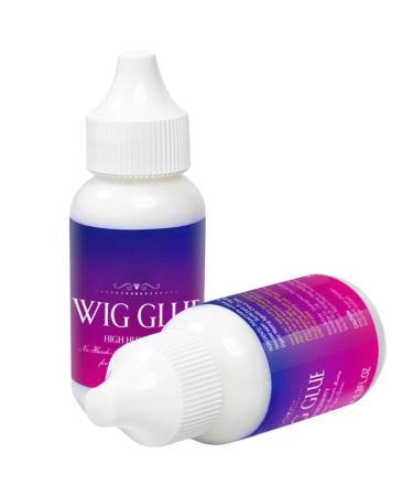 TBeautfave Wig Glue Lace Front Waterproof Wig Glue Strong Hold Invisible Bonding Adhesive Hair Glue for Wigs Light Hold for Lace Front Wig and Poly Hairpieces Toupee Cosmetic Hair Systems