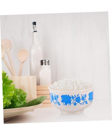 Toyvian 2pcs Simulated Rice Toy Models Food Plastic Cooked Rice Artificial Rice Fake Rice Fake Steamed Rice Model Decorative Model Decorative Cooked Rice Home Decor Ornaments Pvc Big Bowl - Buy Online on SooperMarket.com