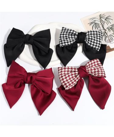 Limtula Cute y Flat Clips Hairpin Large Barrette Headdress Bunches Accessories Elegant knot Cute Headdress Red - Buy Online on SooperMarket.com