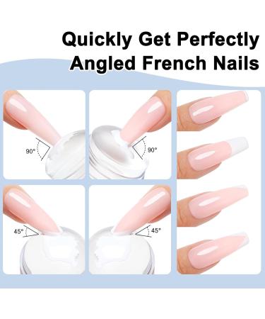 French Nails & Nail Stamp Template for DIY Manicure | Nail Art Printing Tools & Accessories - Buy Online on SooperMarket.com