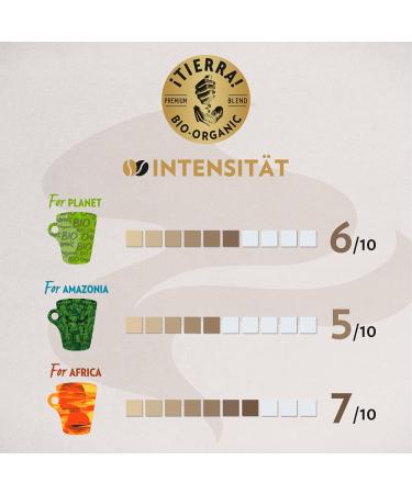 Buy Lavazza Tierra Organic Coffee Beans - 1500g (3 Packs) | Hand-Picked Fair Trade Coffee from Africa & Amazonia - Buy Online on SooperMarket.com