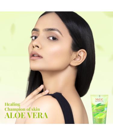Buy VLCC Ayurveda Soothing Aloe Vera Gel 100g (Pack of 4) - Natural Skincare for Hydration & Healing | International Shipping - Buy Online on SooperMarket.com