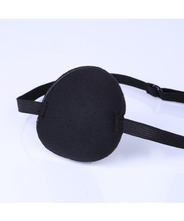 YOOJOO Adjustable Concave 3D Foam Eye Patch for Lazy Eye Amblyopia & Strabismus - Black - Buy Online on SooperMarket.com