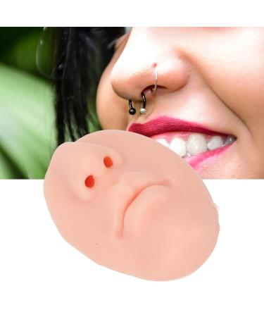 Soft Silicone Nose Model Set for Adults - 3 Flexible Skin Tone Nose & Mouth Models for Salon Use - International Shipping Available - Buy Online on SooperMarket.com