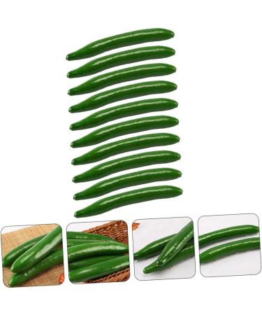 Abaodam 20 Pcs Cucumber Model Green Plants Lifelike Vegetables Realistic Vegetable Window Fake Cucumber Greenx2pcs 24X3CMx2pcs - Buy Online on SooperMarket.com